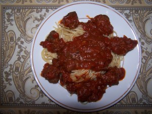 Spaghetti with Meatballs