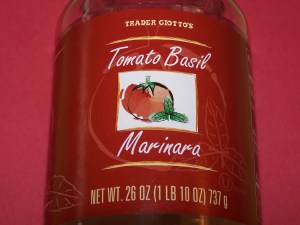 Trader Joe's Tomato Basil Marinara Sauce
