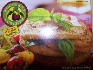 Trader Joe's Eggplant Cutlets - the infamous box