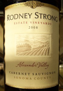 RodneyStrongAlexanderValleyCabernetSauvignon2008