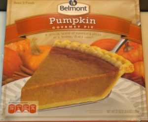 ALDI - Belmont Pumpkin Pie
