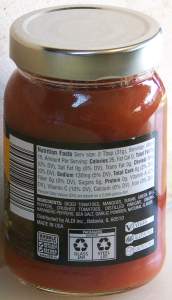 ALDI - Mango Habanero Salsa - Back