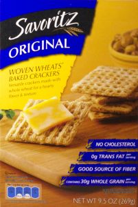 ALDI - Savoritz Baked Woven Wheat Crackers