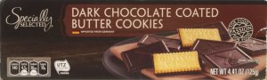 ALDI Specially Selected Chocolate Covered Butter Cookies 
