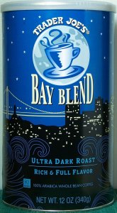 Trader Joe's Bay Blend Whole Bean Coffee