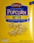 Clancy's Butter Popcorn ALDI