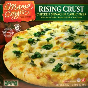 Mama Cozzi's Chicken, Spinach & Garlic Pizza