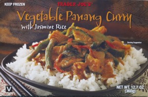 Vegetable Panang Curry, Trader Joe's, vegan