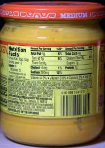 ALDI, salsa, con queso, medium, Casa Mamita, nutrition