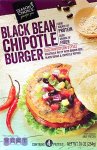 aldi, black bean chipotle burger, season's choice