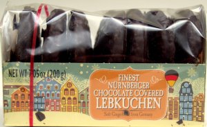 nurnberger lebkuchen, chocolate, trader joes, germany