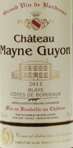 trader joes, wine, review, bordeaux, 2014, chateau mayne guyon