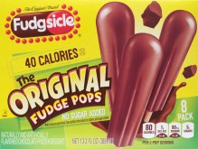 Fudgsicle, chocolate fudge pops, review, low sugar