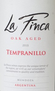 Trader Joe, La Finca, temranillo, red wine, Argentina, review, mendoza, 2015