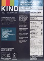 kind, dark chocolate, nuts, sea salt bars, review, price, nutrition