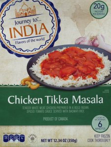 aldi, chicken tikka masala, food, review, price, calories, nutrition