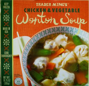 trader joe, wonton soup, price, calories, nutrition, review, chicken, vegetable