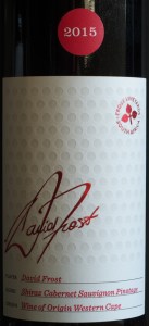Trader Joes, wine, review, price, David Frost, Shiraz blend, South Africa. 2015