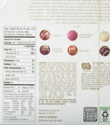 aldi, food, review, price, calories, nutrition, moser roth, chocolate truffles
