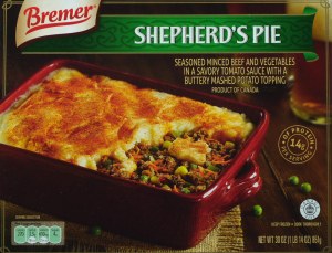 ALDI, bremer, shepherds pie, price, review, calories, nutrition
