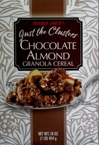 Trader Joe, cereal, Chocolate Almond Granola Cereal, calories, price, nutrition, review