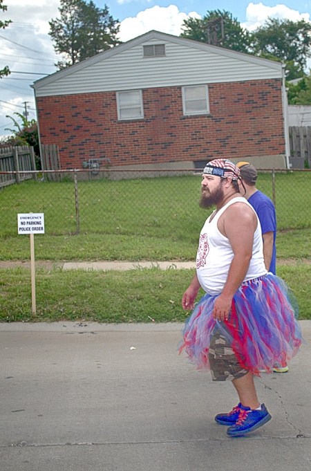 July 4, parade, local, dance team dad